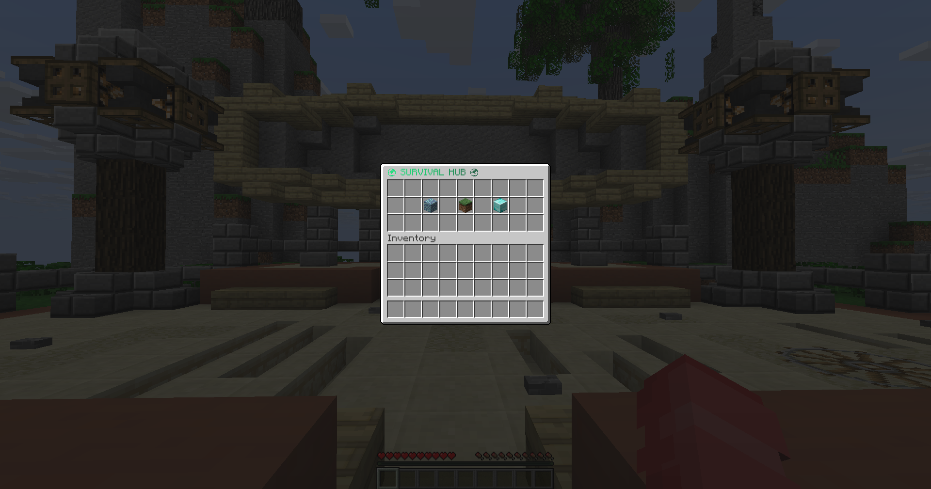 Survival Hub - Velocity Nexus Server Selector